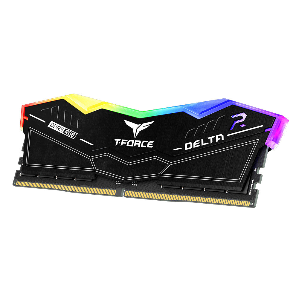 Team T-Force Delta RGB DDR5 (5600mhz/6000mhz/7200mhz) (Black/White) - SevenTwentyOne