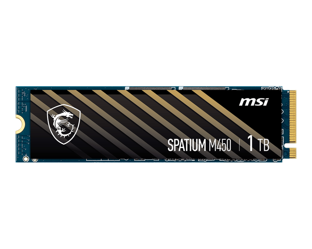 MSI SPATIUM M450 PCIe 4.0 NVMe M.2 SSD - SevenTwentyOne