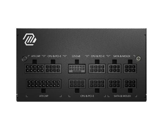 MSI MAG A750GL 750W ATX3.0 PCIe5.0 80 plus Gold Fully Modular - SevenTwentyOne