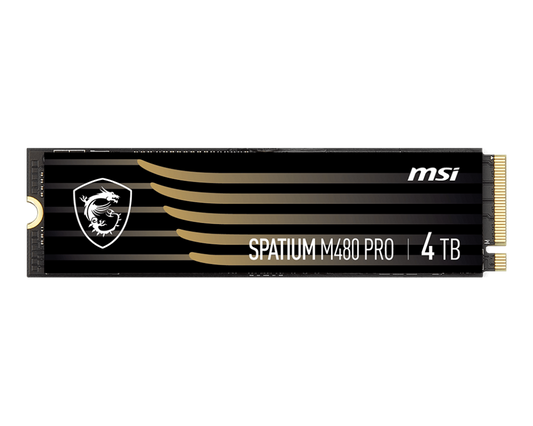 MSI SPATIUM M480 Pro PCIe 4.0 NVMe M.2 SSD - SevenTwentyOne