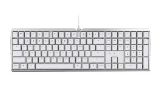 CHERRY G80-3870 MX3.0S白框無光正刻RGB機械式鍵盤 (青軸) - SevenTwentyOne