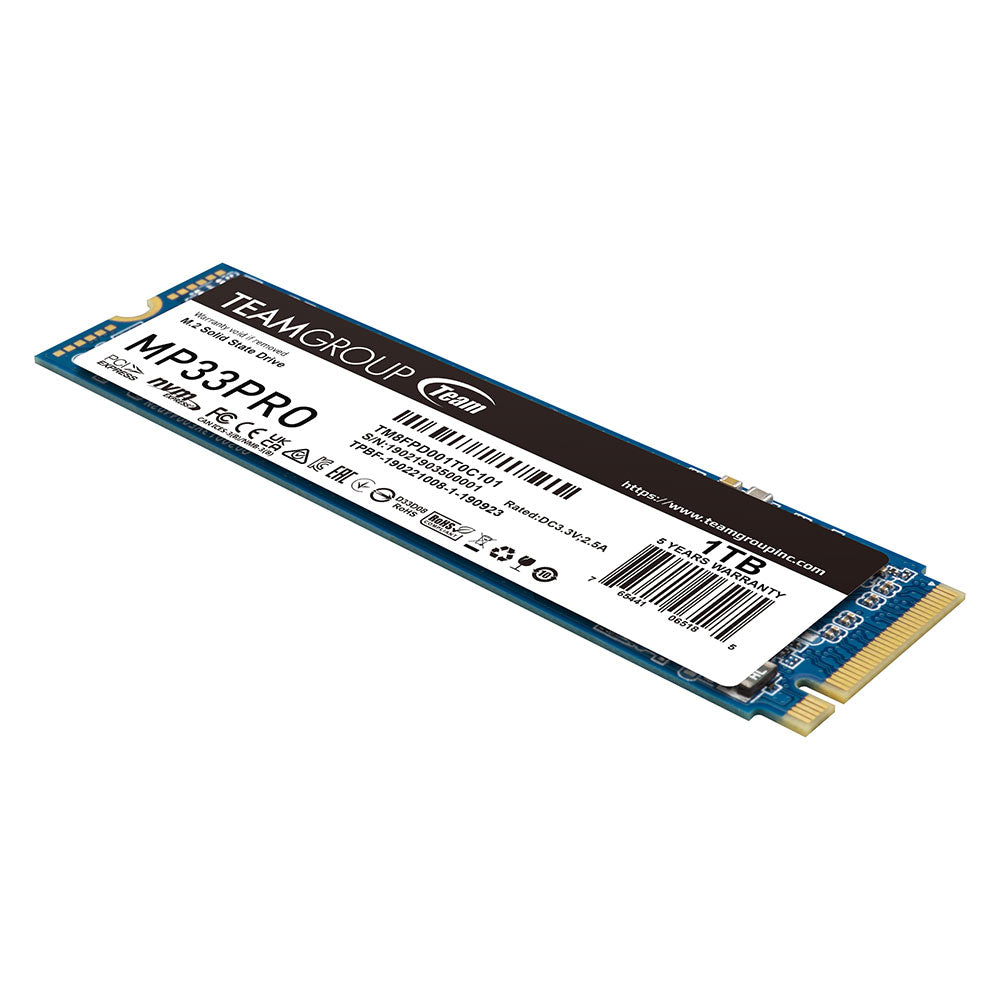 Team MP33 Pro PCIe 3.0 NVMe M.2 SSD - SevenTwentyOne