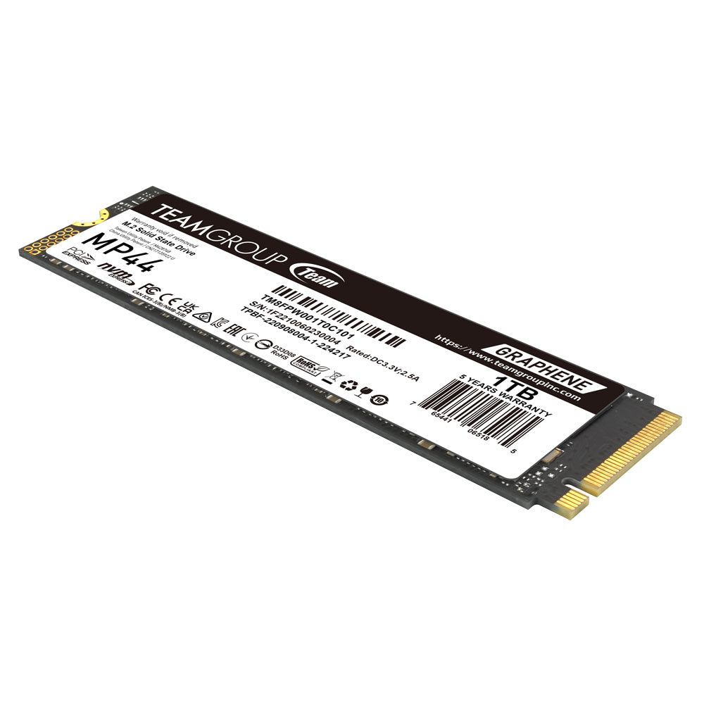 Team MP44 PCIe 4.0 NVMe M.2 SSD - SevenTwentyOne