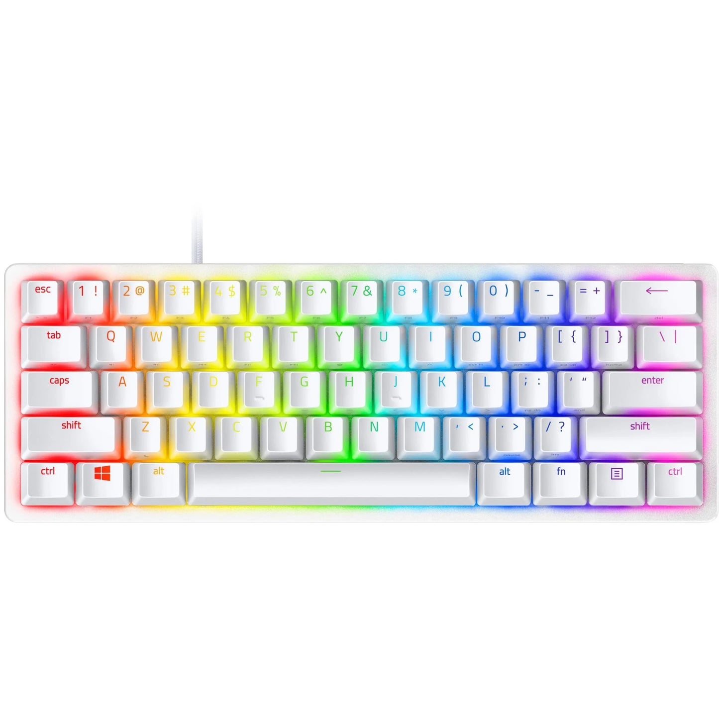 Razer Huntsman Mini - Mercury Edition
(Clicky Purple Switch) - SevenTwentyOne