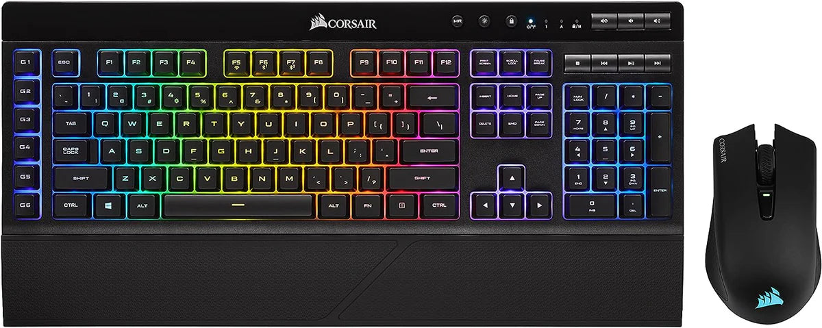Corsair K57 Wireless Keyboard + Harpoon gaming Mice - SevenTwentyOne