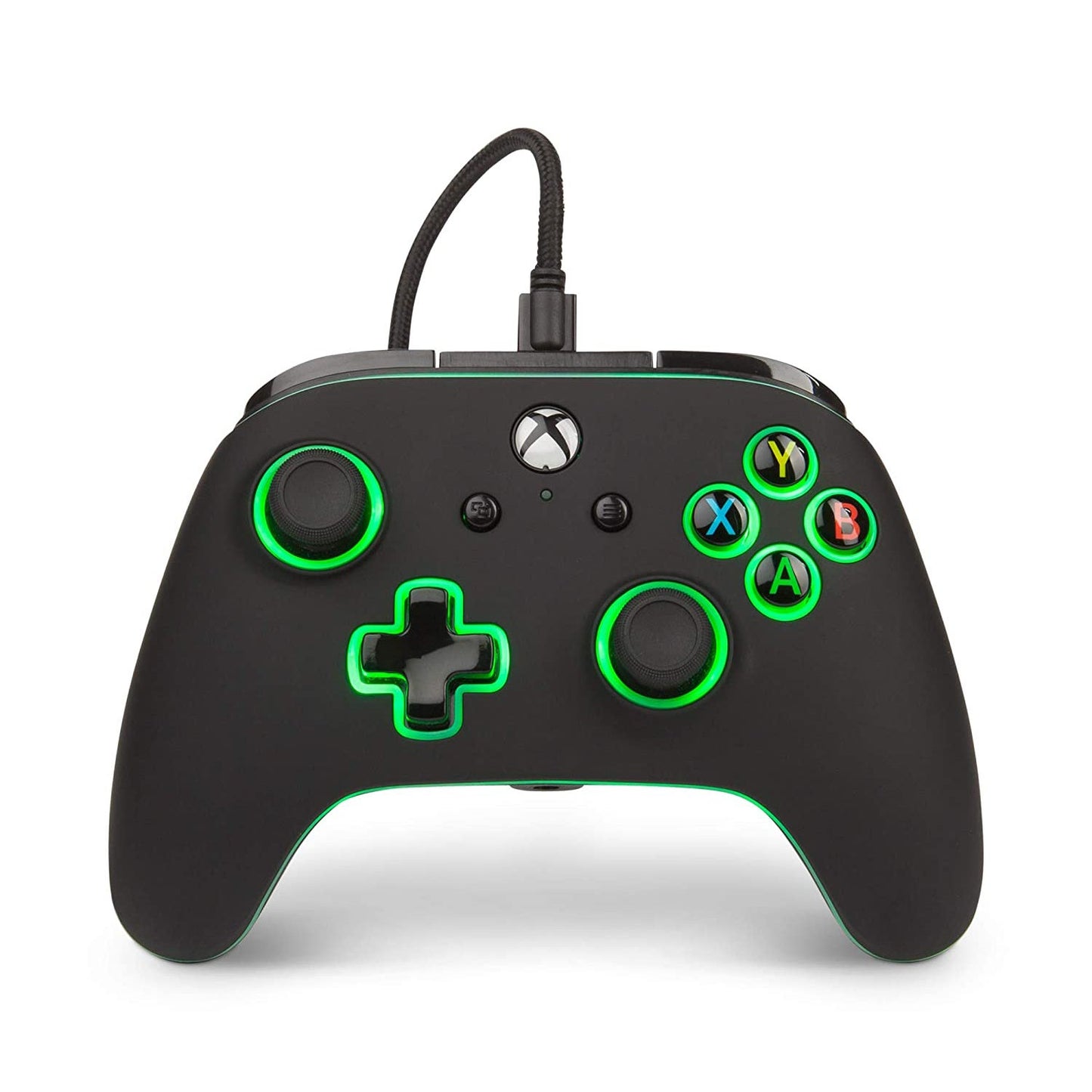 PowerA XBX ENWIRED CONTROLLER GREEN HINT - SevenTwentyOne