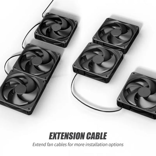 Uphere U2K CASE FAN 120MM 3 pack case fan - SevenTwentyOne