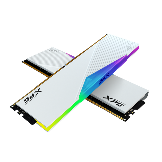 Adata Lancer RGB DDR5 (5600mhz/6000mhz/6400mhz/7200mhz) (Black/White) - SevenTwentyOne