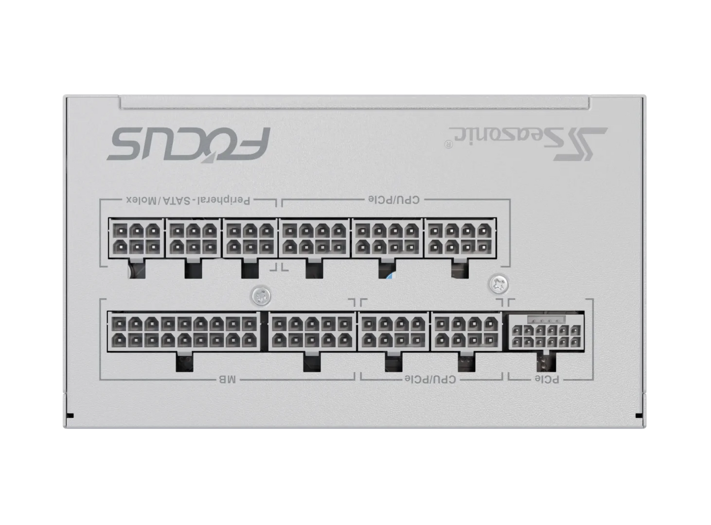Seasonic Focus GX 850w White ATX3.0 PCIe5.0 80 plus Gold Fully Modular - SevenTwentyOne