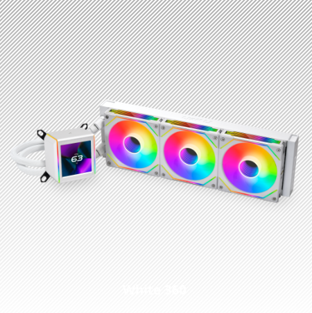 LIAN LI GALAHAD II TRINITY LCD SNINF 360 AIO CPU WATER COOLER - SevenTwentyOne