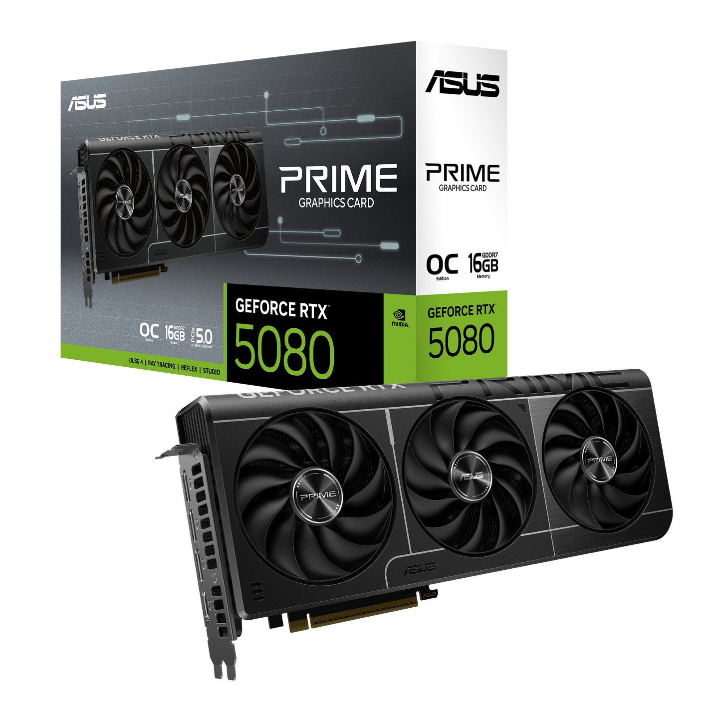 ASUS PRIME GeForce RTX™ 5080 16GB GDDR7 OC Edition - SevenTwentyOne