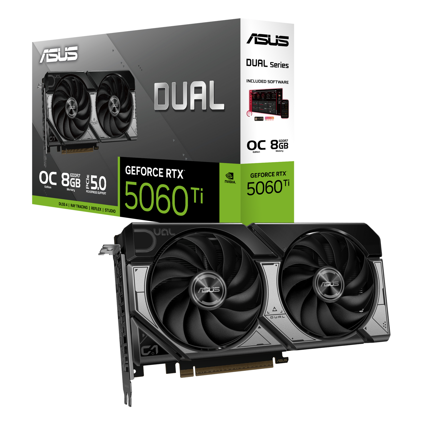 ASUS Dual GeForce RTX™ 5060 Ti 8GB GDDR7 OC - SevenTwentyOne