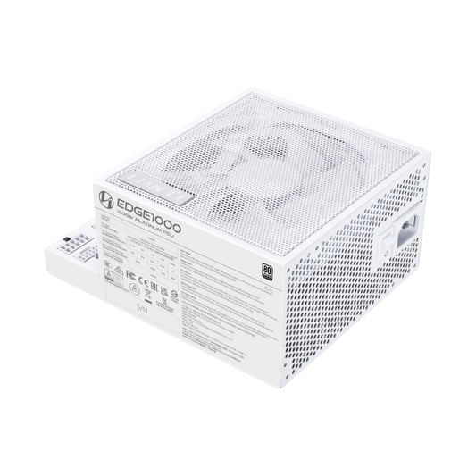 LIAN LI EDGE 1300w White ATX3.1 PCIe5.0 80 plus Platinum Fully Modular - SevenTwentyOne