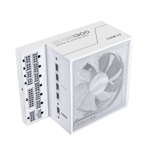 LIAN LI EDGE 1300w White ATX3.1 PCIe5.0 80 plus Platinum Fully Modular - SevenTwentyOne