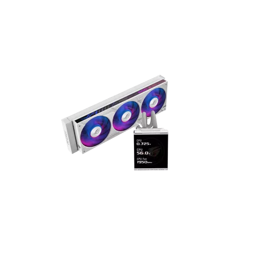 ASUS ROG Strix LC IV 360 ARGB LCD 黑色/白色