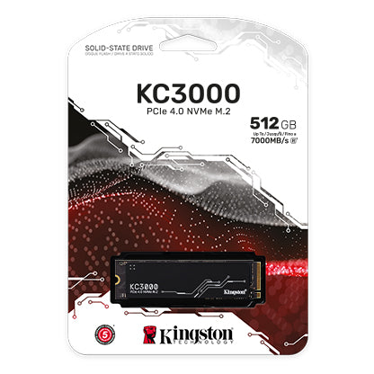 Kingston KC3000 PCIe 4.0 NVMe M.2 SSD - SevenTwentyOne