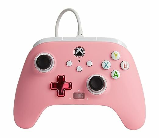 PowerA XBX ENWIRED CONTROLLER PINK INLINE - SevenTwentyOne