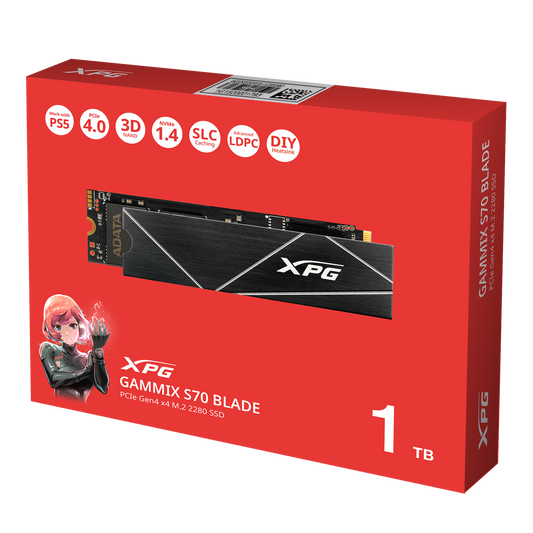 Adata XPG S70 Blade PCIe 4.0 NVMe M.2 SSD - SevenTwentyOne
