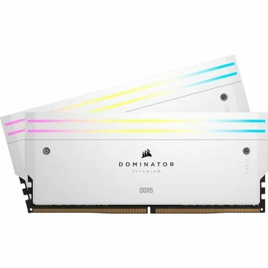 Corsair DOMINATOR TITANIUM RGB DDR5 (6000mhz/6600mhz/7200mhz) (Black/White) - SevenTwentyOne