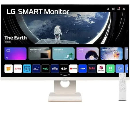LG 27SR50F-W 27 吋全高清 IPS 智能顯示器,配備 webOS - SevenTwentyOne