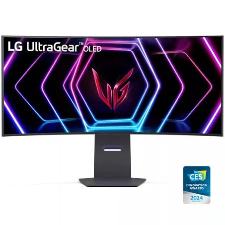LG 39GS95QE-B 39 吋 UltraGear™ 21:9 Ultra-WQHD OLED 800R 弧形遊戲顯示器 | 支援 240Hz 更新率、0.03ms (GtG) 反應時間及 DisplayHDR True Black 400技術 - SevenTwentyOne