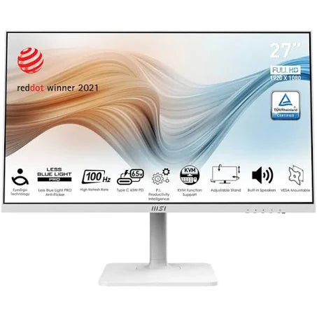 MSI Modern MD272XPW27" FHD 100Hz with built-in speaker 可90度旋轉 / 可調升降 - SevenTwentyOne