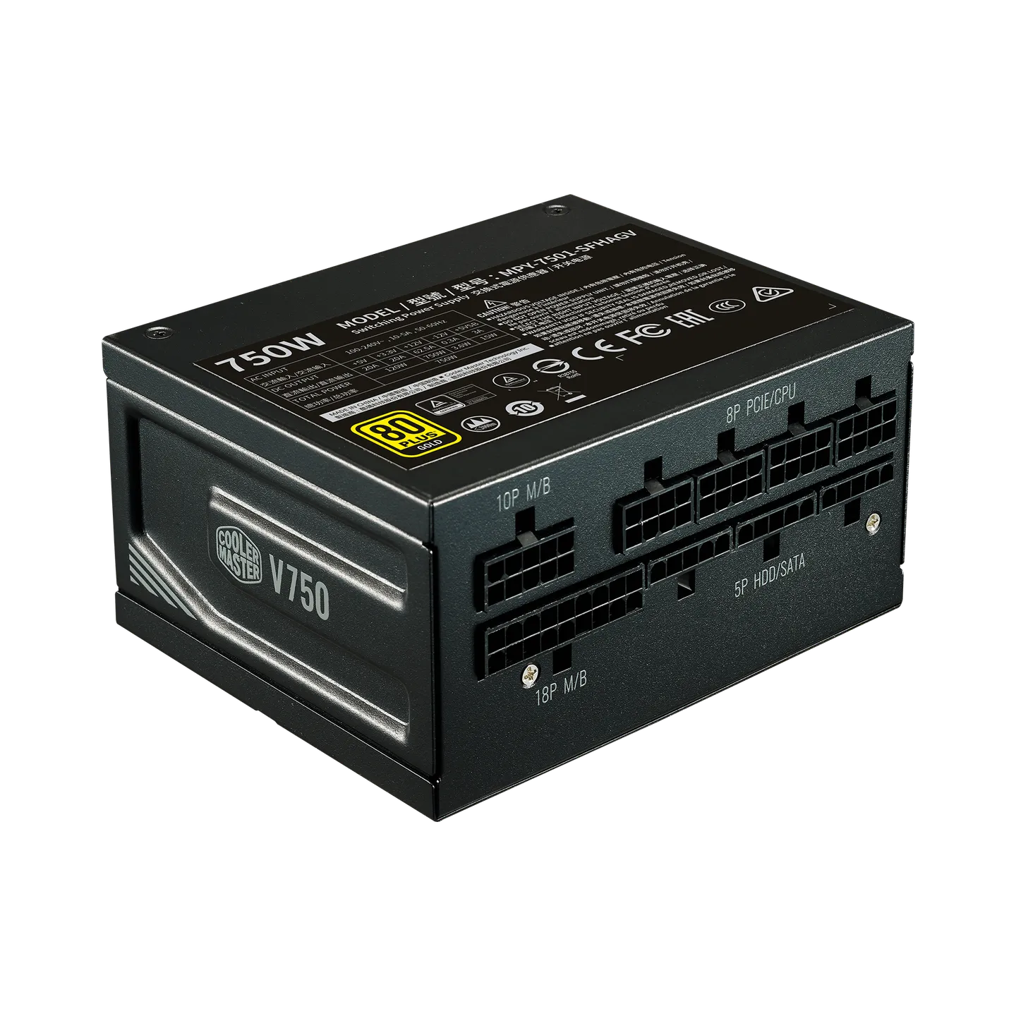 Cooler Master V SFX 750w ATX3.0 PCIe5.0 80 plus Gold Fully Modular - SevenTwentyOne