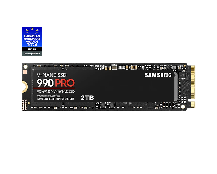 Samsung 990 PRO PCIe 4.0 NVMe M.2 SSD - SevenTwentyOne
