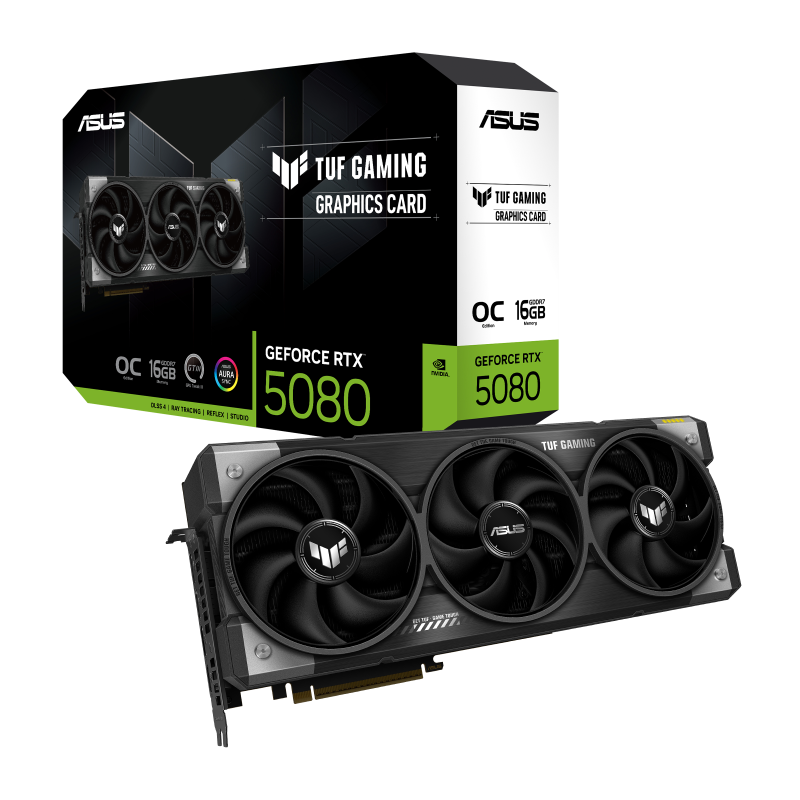 ASUS TUF Gaming GeForce RTX™ 5080 16GB GDDR7 OC Edition - SevenTwentyOne