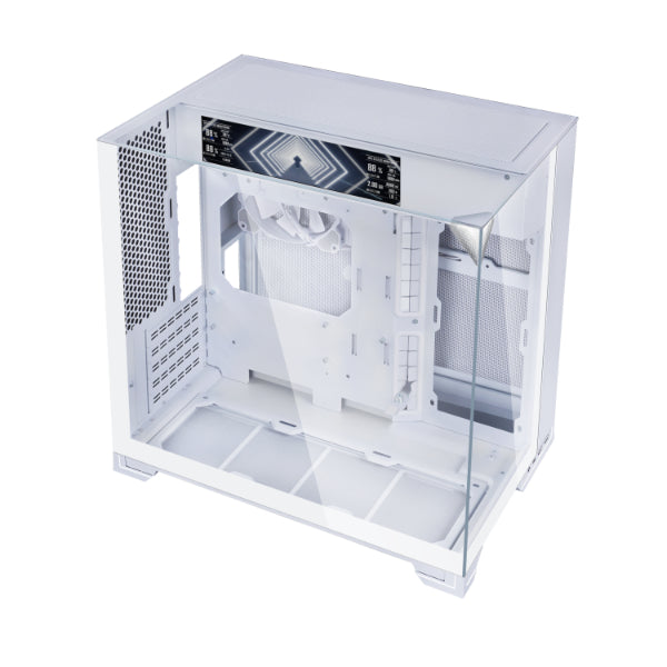 LIAN LI O11 Vision M WHITE 白色 MATX 淨機箱/ 9.2吋副屏版