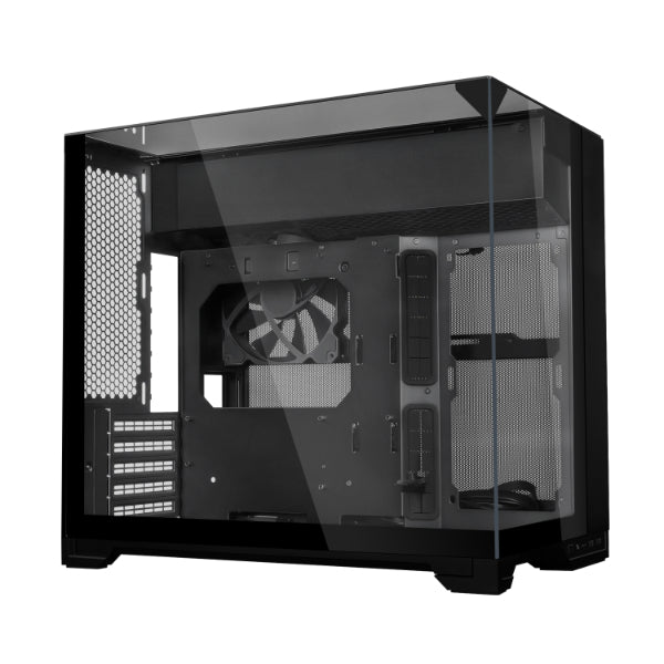LIAN LI O11 Vision M BLACK 黑色 MATX 淨機箱/ 9.2吋副屏版