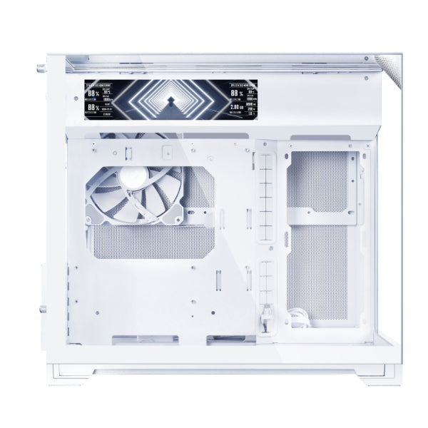 LIAN LI O11 Vision M WHITE 白色 MATX 淨機箱/ 9.2吋副屏版
