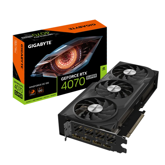 Gigabyte RTX 4070 SUPER WINDFORCE OC 12G