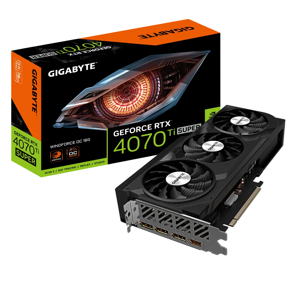 Gigabyte RTX 4070 Ti SUPER WINDFORCE OC 16G