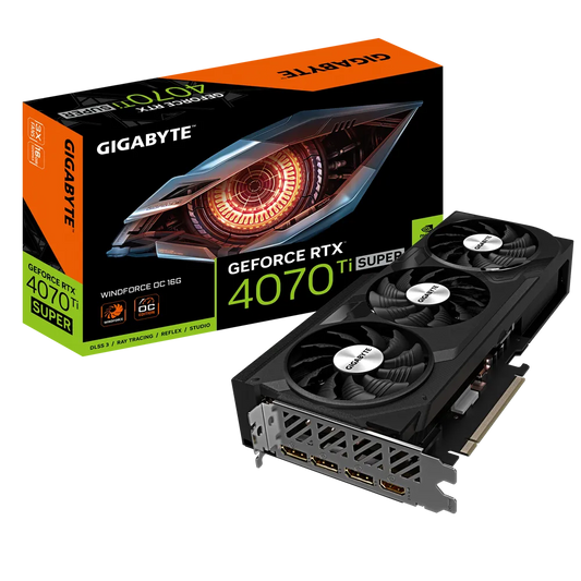 Gigabyte RTX 4070 Ti SUPER WINDFORCE OC 16G