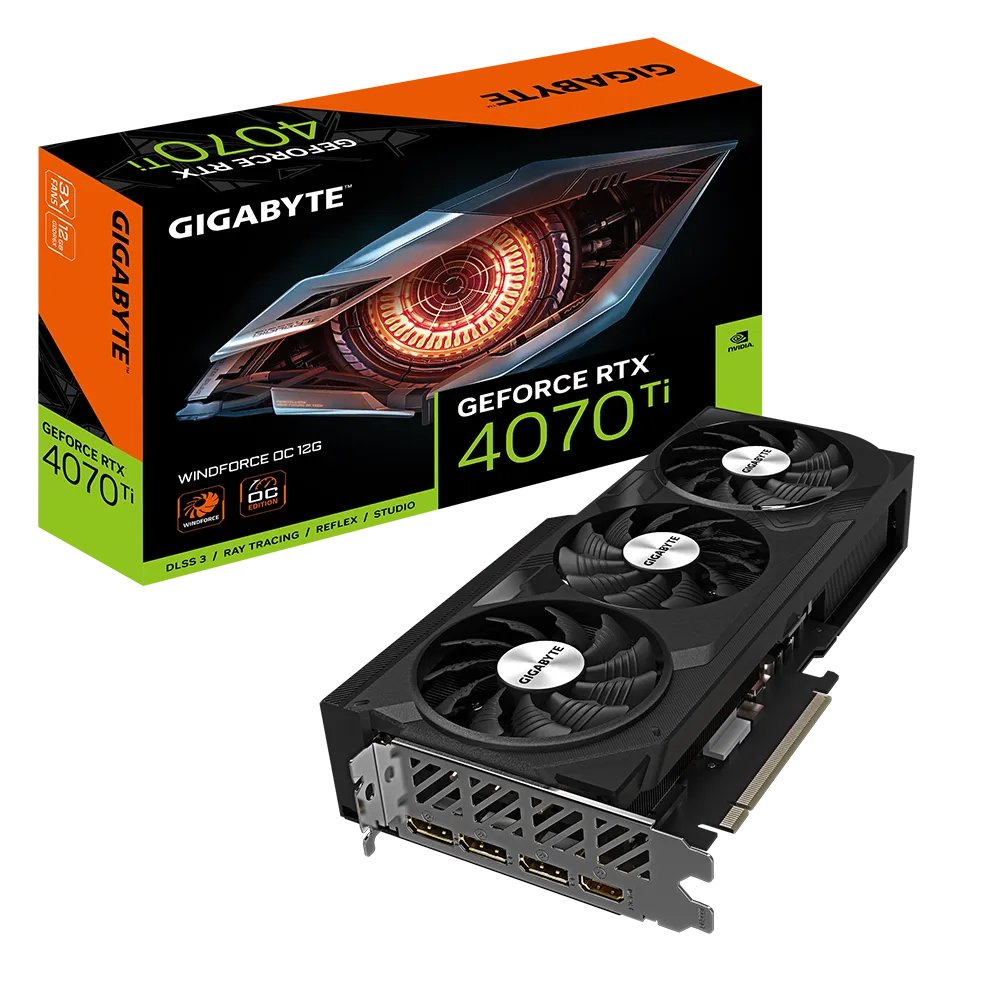 Gigabyte RTX 4070 Ti WINDFORCE OC 12G