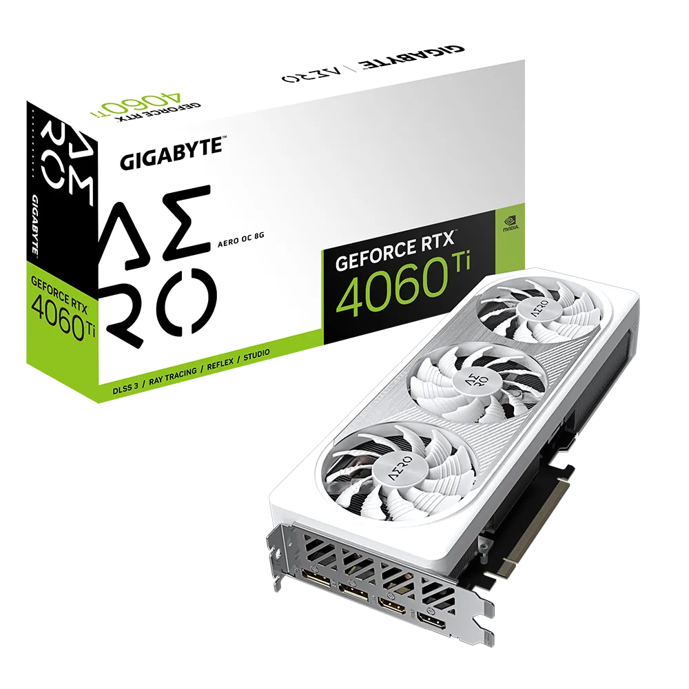 Gigabyte RTX 4060 Ti AERO OC 8G