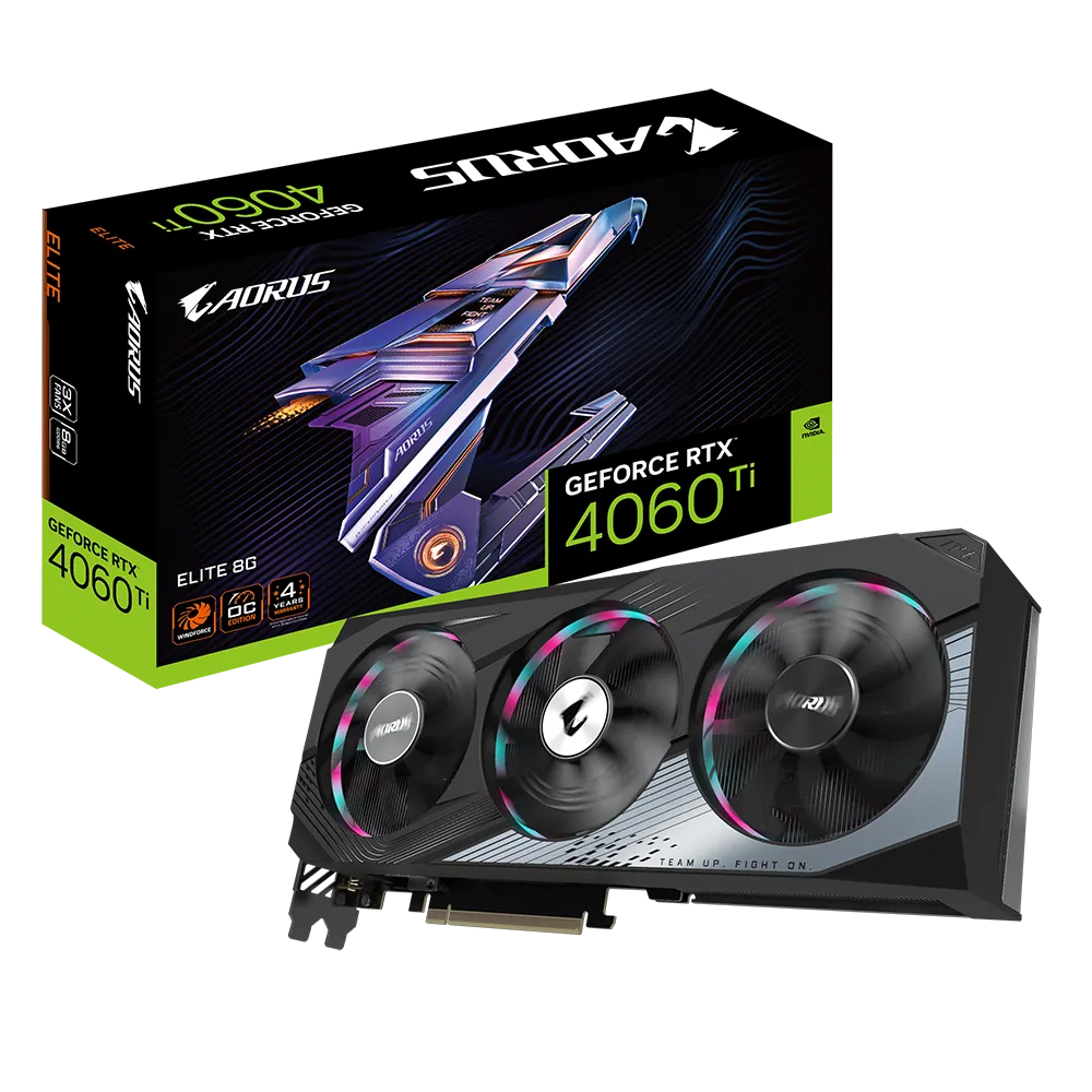 Gigabyte AORUS  RTX 4060 Ti ELITE 8G