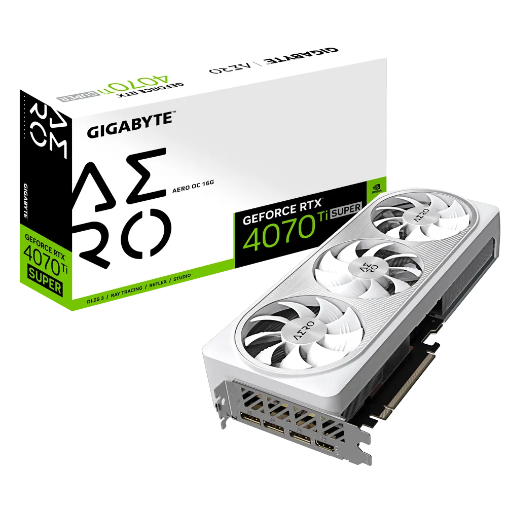 Gigabyte RTX 4070 Ti SUPER AERO OC 16G