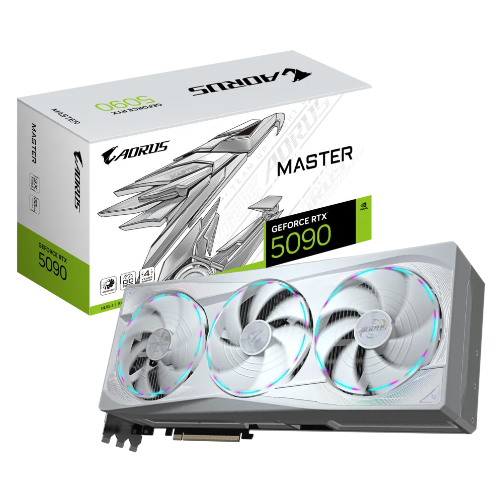 [香港代理水貨 三年保] GIGABYTE AORUS GeForce RTX™ 5090 MASTER ICE 32G