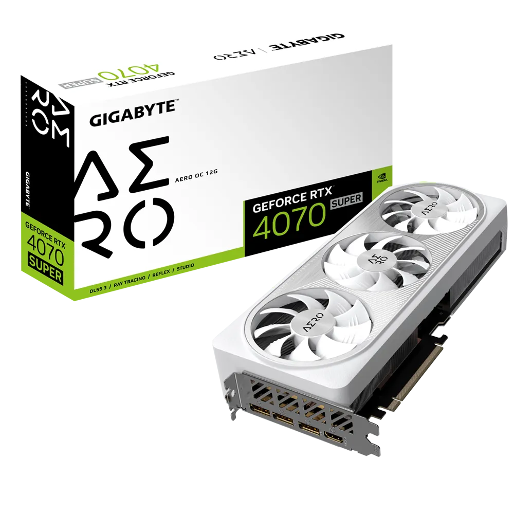 Gigabyte RTX 4070 SUPER AERO OC 12G