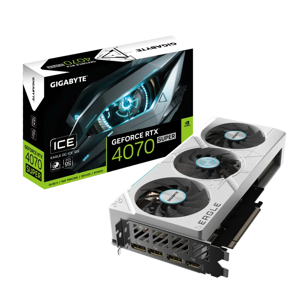 Gigabyte RTX 4070 SUPER EAGLE OC ICE 12G