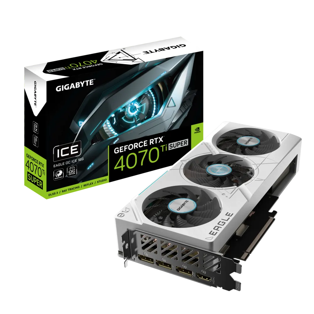 Gigabyte RTX 4070 Ti SUPER EAGLE OC ICE 16G