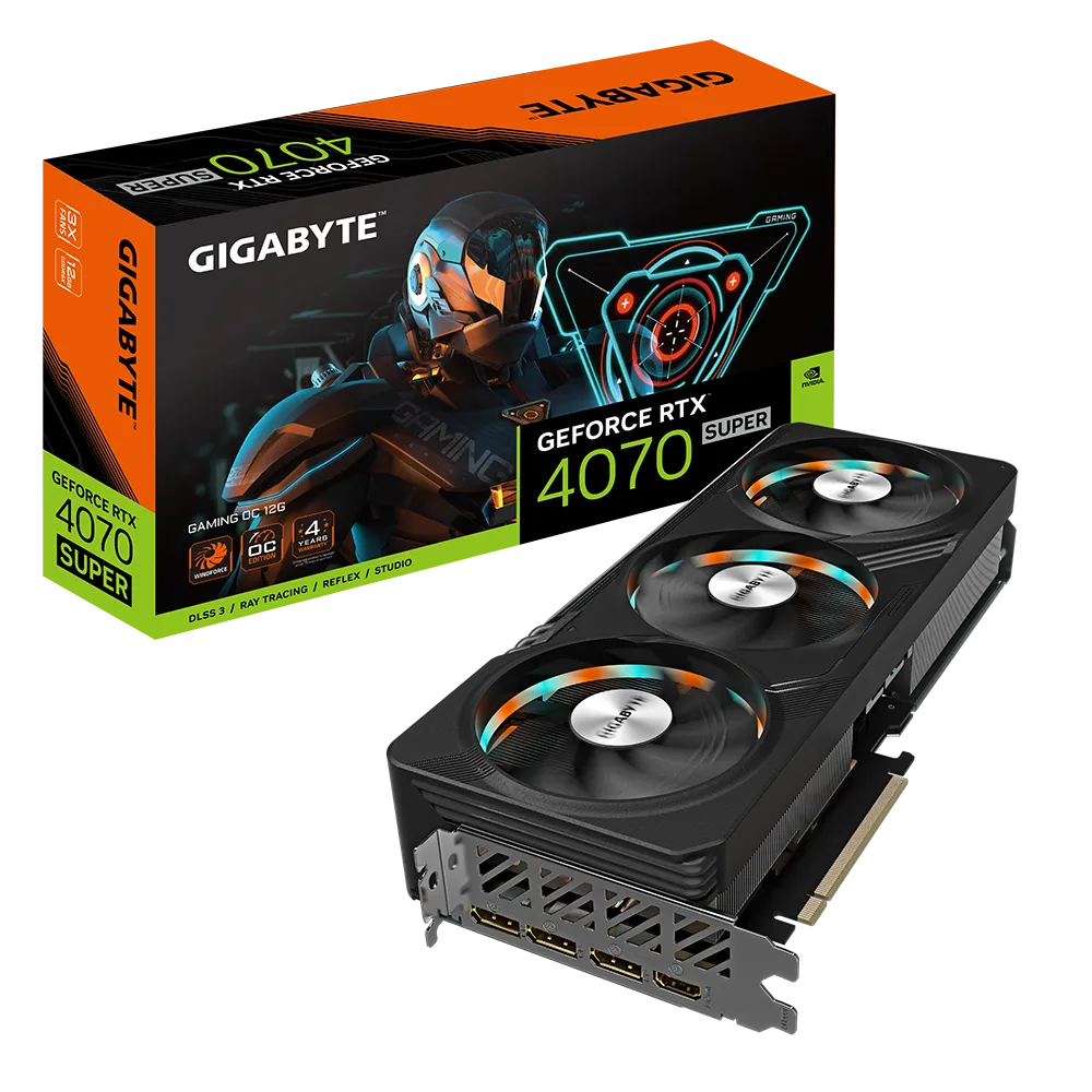 Gigabyte RTX 4070 SUPER GAMING OC 12G