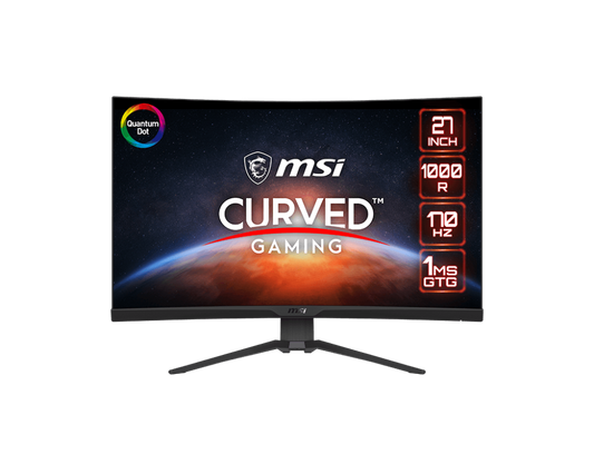 MSI MAG 275QF
27" 2K 180Hz Rapid IPS Gaming Monitor