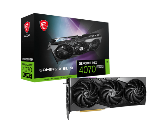 MSI RTX 4070 SUPER 12G GAMING X SLIM