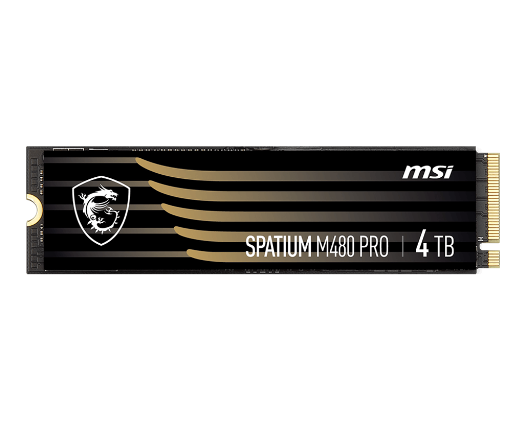 MSI SPATIUM M480 Pro PCIe 4.0 NVMe M.2 SSD