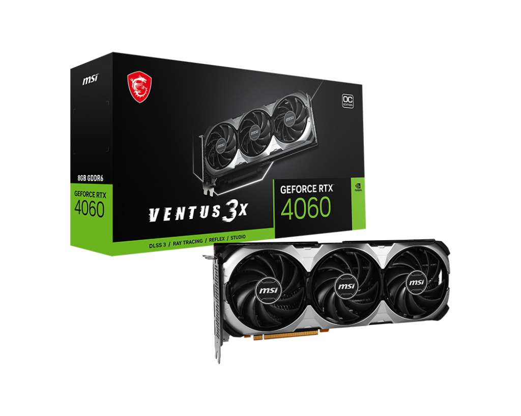 MSI RTX 4060 VENTUS 3X 8G OC