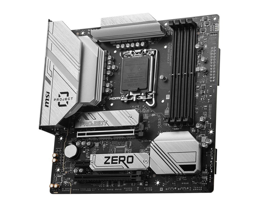 MSI B760M PROJECT ZERO (背插主板)