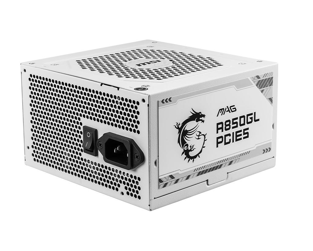 MSI MAG A850GL 850W ATX3.1 PCIe5.1 80 plus Gold Fully Modular - SevenTwentyOne
